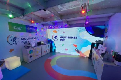 Modelo de inovação, sala Multisense dos Caics TEA foi destaque na Expo Saúde