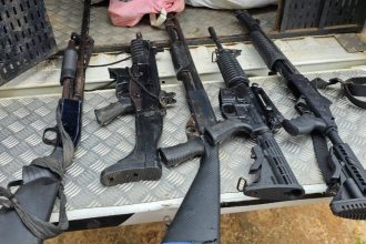 Apreensão de arma de fogo aumenta de 217,8% no Amazonas, aponta MJSP