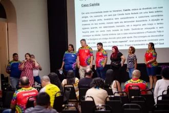 Carnaval na Floresta: Bandas, blocos e agremiações participam de formação do ‘Não é Não’