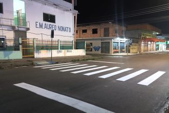 Prefeitura de Manaus avança com programa de sinalização viária e reestruturação da malha urbana em todas as zonas da cidade
