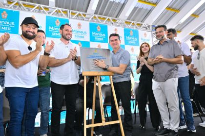 Prefeito David Almeida reinaugura creche em Manaus e consolida investimento que triplicou a quantidade de vagas para crianças