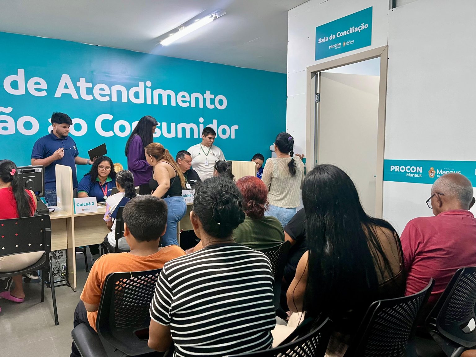 Procon Manaus encerra mutirão de atendimento na galeria Espírito Santo