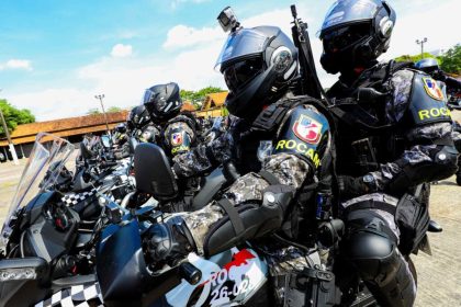 Polícia Militar do Amazonas amplia patrulhamento ostensivo em áreas de difícil acesso com uso de motocicletas