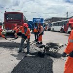 Prefeitura de Manaus realiza obra de recuperação asfáltica em importante via do bairro Jorge Teixeira