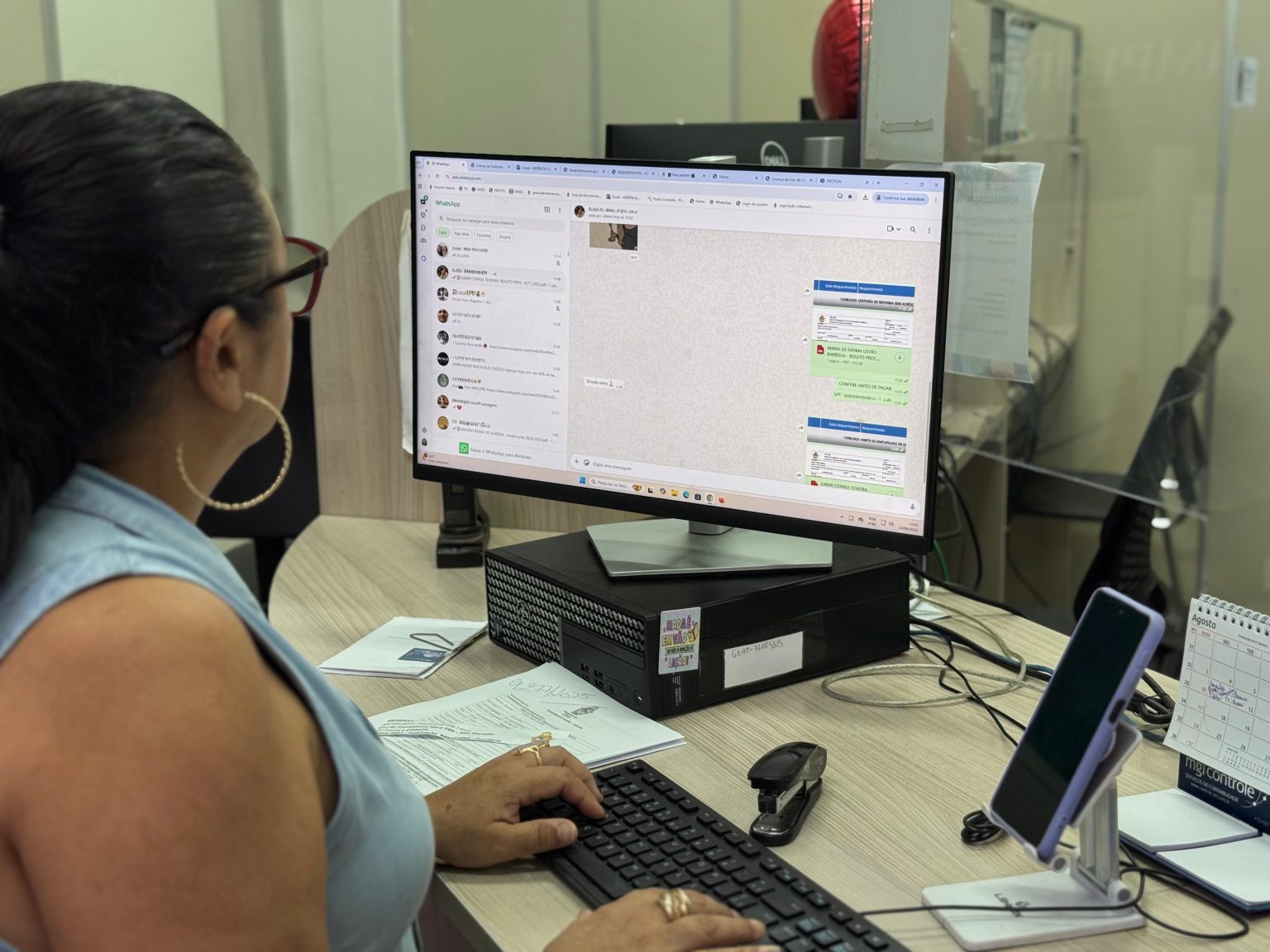 Prefeitura reforça contatos de atendimento via WhatsApp para serviços junto ao Implurb