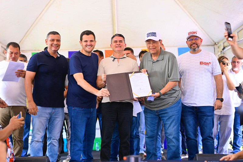 Prefeito David Almeida autoriza início de obras na comunidade ‘Pingo d’Água’ dentro de um pacote de 13 encostas de Manaus com investimento de R$ 67,1 milhões