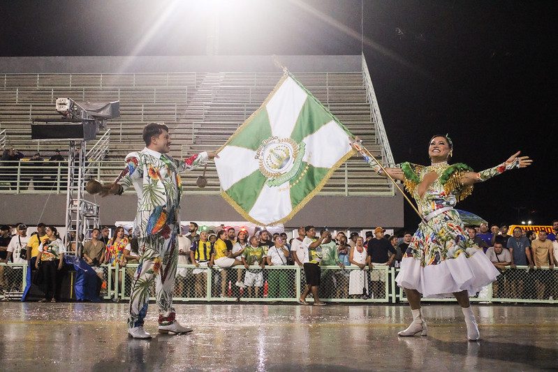 Carnaval na Floresta 2026: Enredos ancestrais e histórias de comunidade marcam ensaio técnico do Grupo Especial