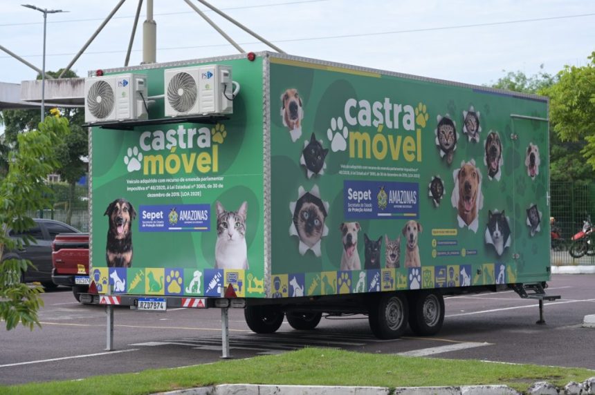 Sepet realiza agendamento do Castramóvel para o Governo Presente no Tarumã
