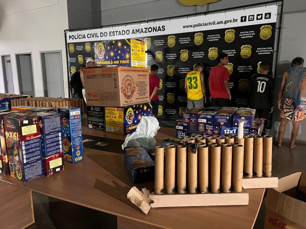 Forças de Segurança realizam a prisão de cerca de 40 pessoas e apreensão de adolescentes por apologia ao crime durante queima de fogos