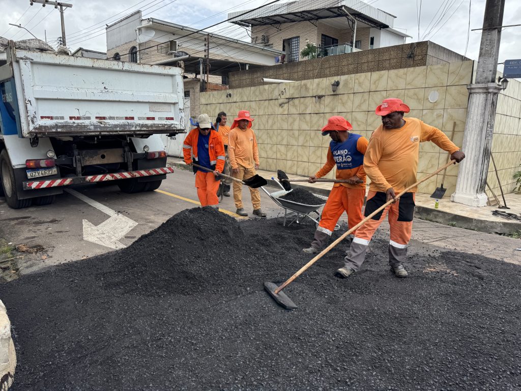 Prefeitura de Manaus recupera rua no bairro São Jorge e garante mais segurança e mobilidade aos moradores