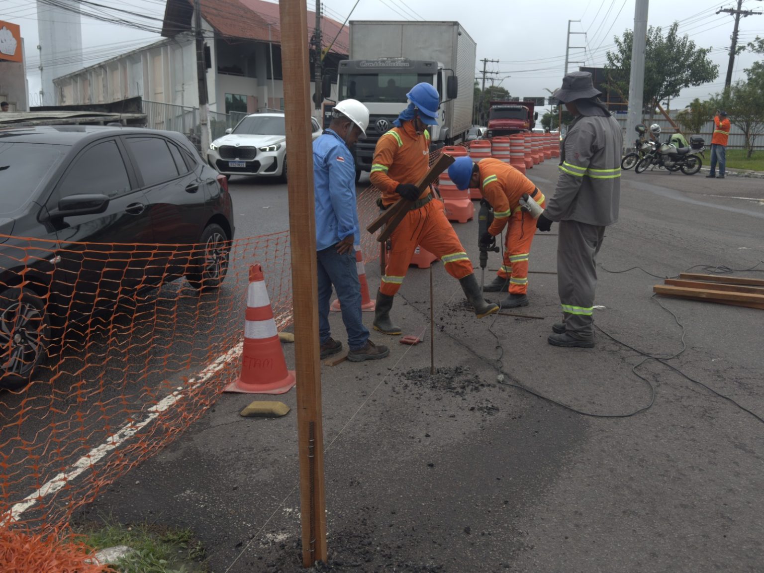 Obras do complexo viário Passarão avançam e prometem desafogar o trânsito na zona Oeste de Manaus