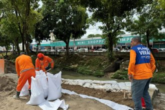 Obra emergencial da Prefeitura de Manaus entra em fase final e reforça drenagem profunda da avenida Brasil