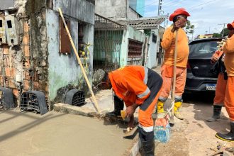 Prefeitura de Manaus conclui recuperação de rede de drenagem danificada por construção irregular no bairro Lírio do Vale