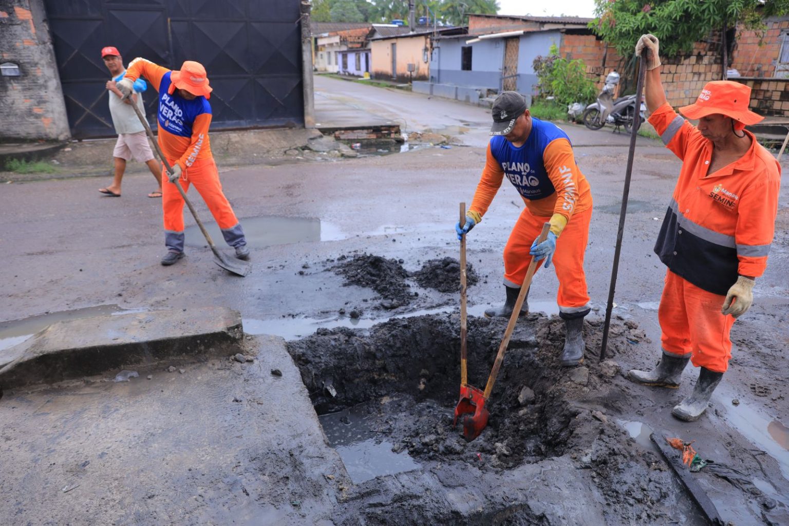 Prefeitura de Manaus reforça drenagem e age para evitar alagamentos na comunidade Nossa Senhora de Fátima