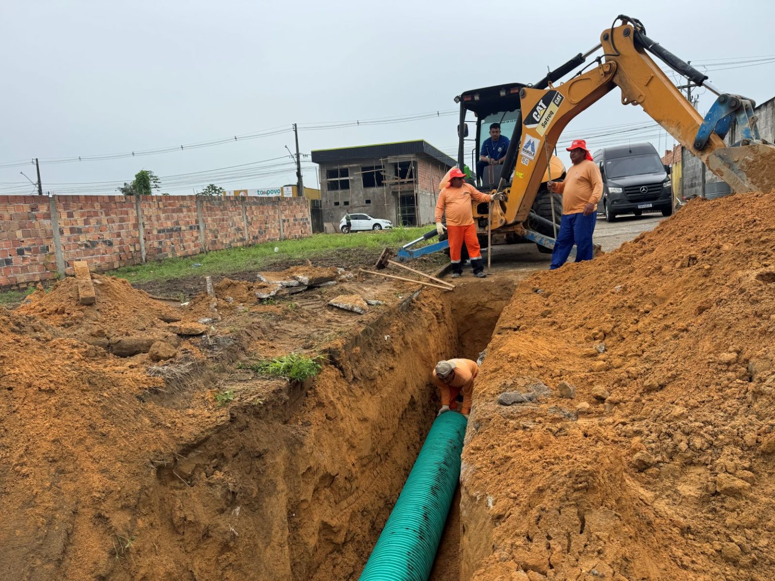 Prefeitura de Manaus reforça drenagem profunda no Parque das Tribos e amplia segurança no período chuvoso
