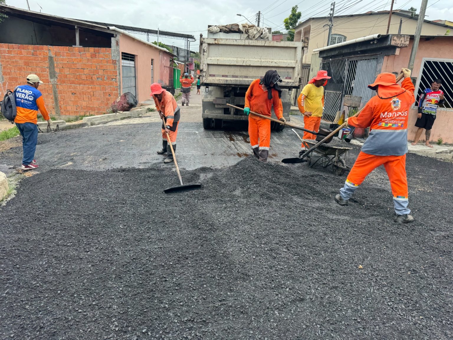 Obras simultâneas da Prefeitura de Manaus avançam e transformam vias do bairro Cidade Nova