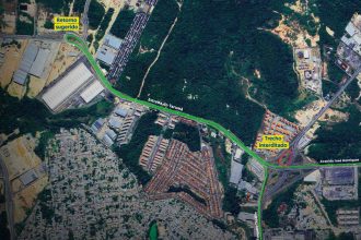 Seinfra anuncia alteração de tráfego para manutenção de defensas no Rapidão Rodoanel Metropolitano de Manaus, neste fim de semana