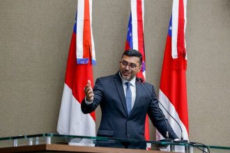 Obras históricas são destaques durante leitura de mensagem pelo governador Wilson Lima na Aleam