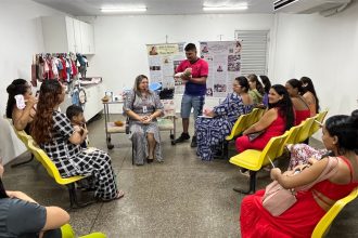 Grupo de grávidas de unidade de saúde da Prefeitura de Manaus realiza primeiro encontro de 2026