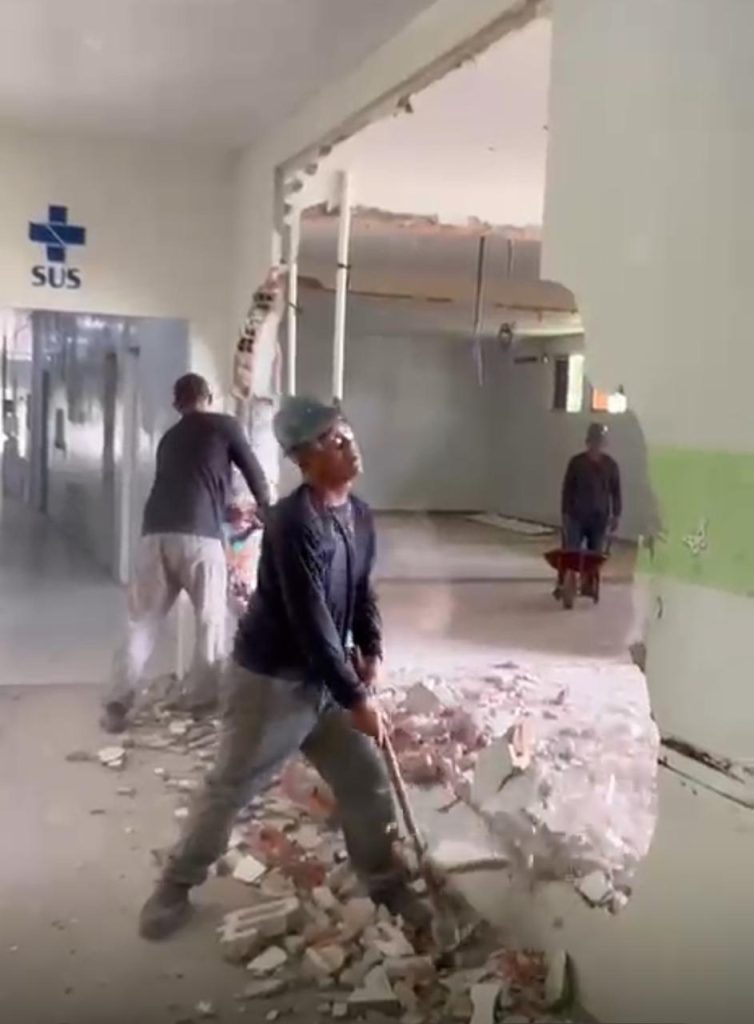 Obras do Hospital Regional e da maternidade Celina Villacrez Ruiz avançam em Tabatinga