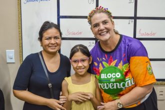 Governo Presente: Entrega de óculos para crianças, oferta de consultas e exames marcam serviços da SES-AM, no bairro Tarumã