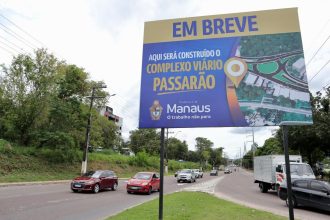 Prefeitura interdita trecho da avenida Coronel Teixeira para obra do complexo viário Passarão