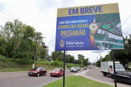 Prefeitura interdita trecho da avenida Coronel Teixeira para obra do complexo viário Passarão