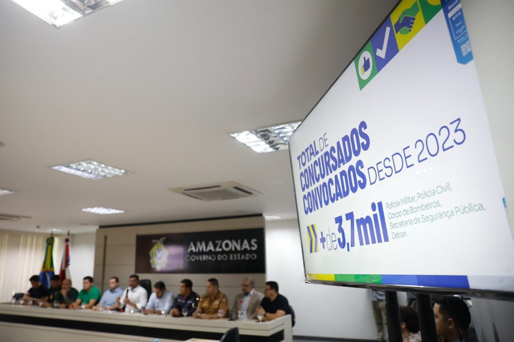 Governador Wilson Lima confirma chamamento de 134 aprovados em concurso público para reforçar Polícia Civil e SSP-AM