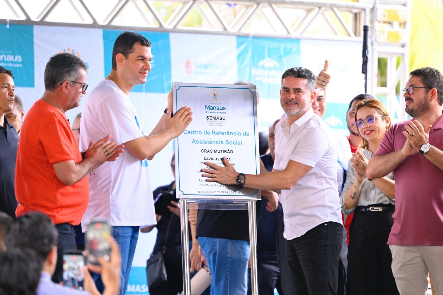 Prefeito David Almeida entrega Cras Mutirão revitalizado e consolida a assistência social como eixo estratégico da gestão na zona Norte