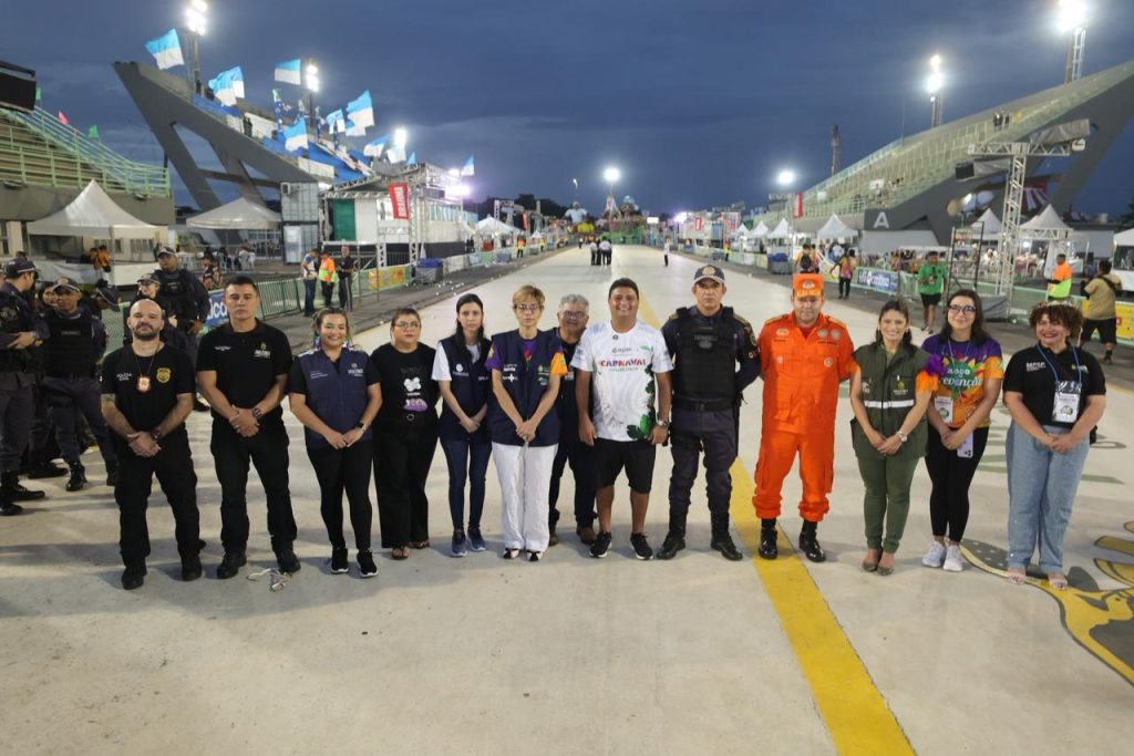 Carnaval na Floresta 2026: Desfile do Grupo Especial recebe reforço do Governo do Amazonas na cultura, segurança e assistência aos foliões