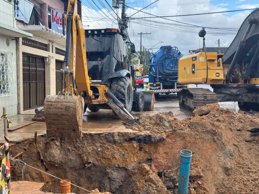 Prefeitura de Manaus implanta drenagem profunda para reduzir riscos de alagamentos no Centro