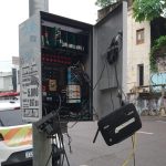 Prefeitura denuncia ação de vandalismo que destruiu caixa de semáforo e colocou trânsito em risco no Centro de Manaus