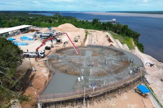 Prefeitura realiza visita técnica nas obras do parque Encontro das Águas Rosa Almeida e confirma avanço acelerado