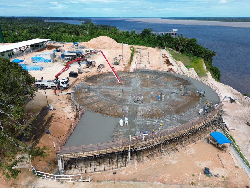 Prefeitura realiza visita técnica nas obras do parque Encontro das Águas Rosa Almeida e confirma avanço acelerado