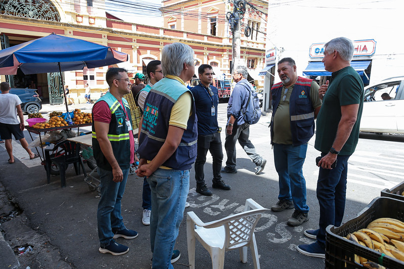 Prefeitura de Manaus inicia fiscalização educativa para coibir ocupação irregular de vagas da Zona Azul