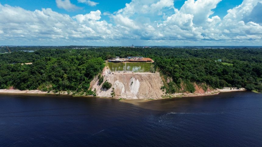 Parque Encontro das Águas Rosa Almeida avança com mais de 81% de execução da obra realizada pela prefeitura