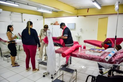 Lançamento Parintins 2026: SES-AM monta estrutura de atendimento no Bumbódromo
