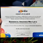 Governo do Amazonas recebe Prêmio Nacional de Qualidade Urbanística do Ministério das Cidades por residencial no bairro Compensa