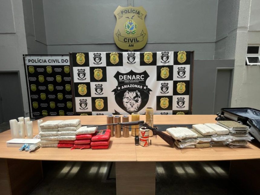Polícia Civil desarticula núcleo de organização criminosa que atuava no tráfico entre Manaus e Parintins