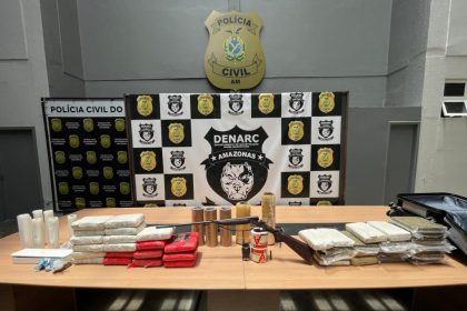 Polícia Civil desarticula núcleo de organização criminosa que atuava no tráfico entre Manaus e Parintins