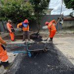 Prefeitura de Manaus avança com serviço de recuperação asfáltica e transforma a alameda São Sebastião, no bairro Redenção