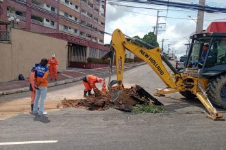 Prefeitura de Manaus garante pronta resposta em vias de grande fluxo e reforça drenagem em áreas estratégicas