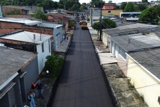 Prefeitura de Manaus avança para a segunda fase do pacote de recapeamento no bairro Cidade Nova e chega ao núcleo 16
