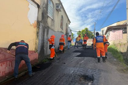 Prefeitura de Manaus avança com manutenção asfáltica e melhora mobilidade no bairro Petrópolis