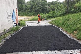 Prefeitura de Manaus intensifica recuperação asfáltica e melhora mobilidade em bairros da zona Norte