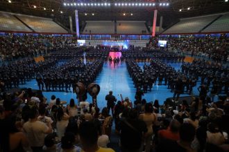 Governador Wilson Lima forma 500 novos policiais militares e amplia reforço da segurança no Amazonas
