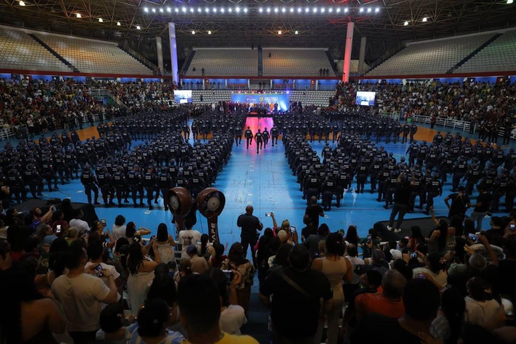 Governador Wilson Lima forma 500 novos policiais militares e amplia reforço da segurança no Amazonas
