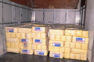 Visa Manaus apreende duas toneladas de queijo vencido em comércio na zona Centro-Oeste da cidade 