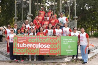 Caminhada reúne instituições e sociedade no combate à tuberculose em Manaus