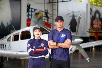 Operação aérea da SSP-AM resgata idoso indígena com complicações cardíacas